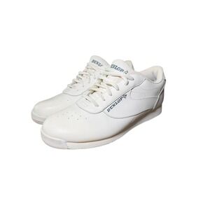 Dunlop Women's White Leather Athletic Shoes Sneakers Size Unknown